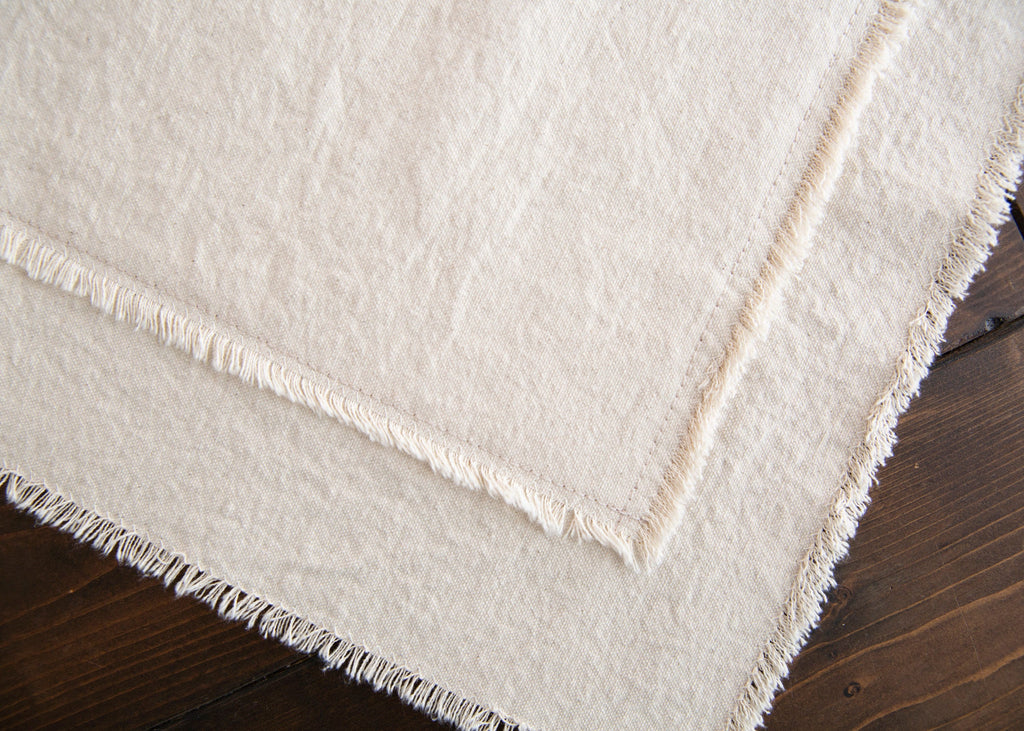 Rustic Table Runner|frayed Edges|small Handmade Farmhouse Table Runner|holiday Runner|gift For Her,neutral Sandy Beige